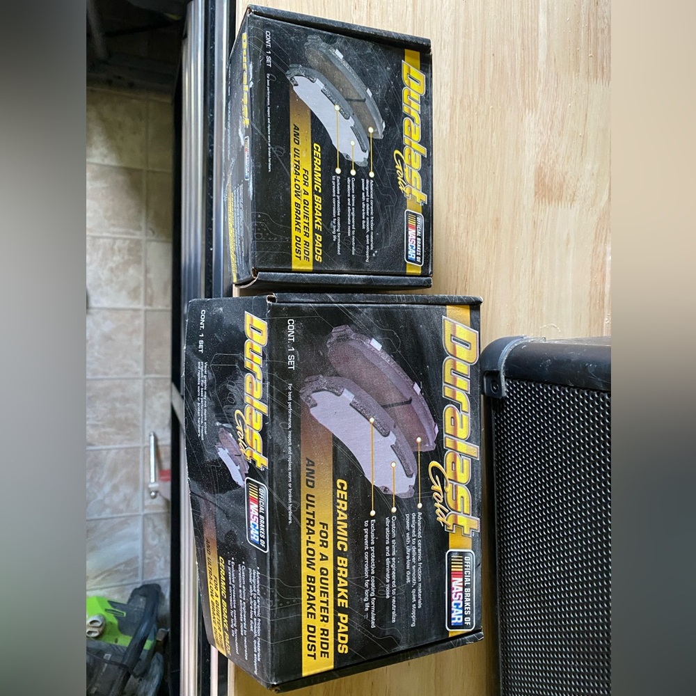 Brake pads new in the box